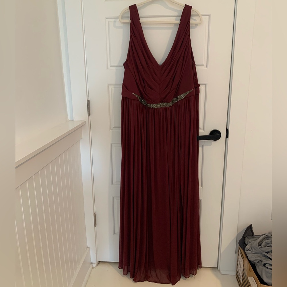 Wine Formal Dress